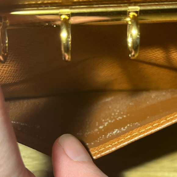 1998 Vintage Louis Vuitton Agenda Monogram Wallet; CA0948; made in Spain - Picture 8 of 13